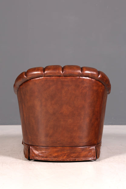 G449 Finish Stilvoller Original Chesterfield Sessel Englischer Armlehnsessel Englisch Herrensessel (Kopie)