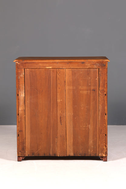 G107 Finish cm Wunderschöner Gründerzeit Sekretär Vertiko Highboard Louis Philippe Kommode um 1880