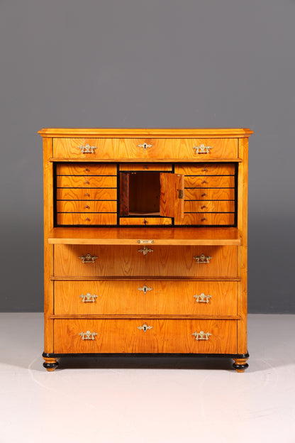 Wunderschöner Antiker Biedermeier Sekretär um 1880 Gründerzeit Echt Holz Schreibsekretär Antik