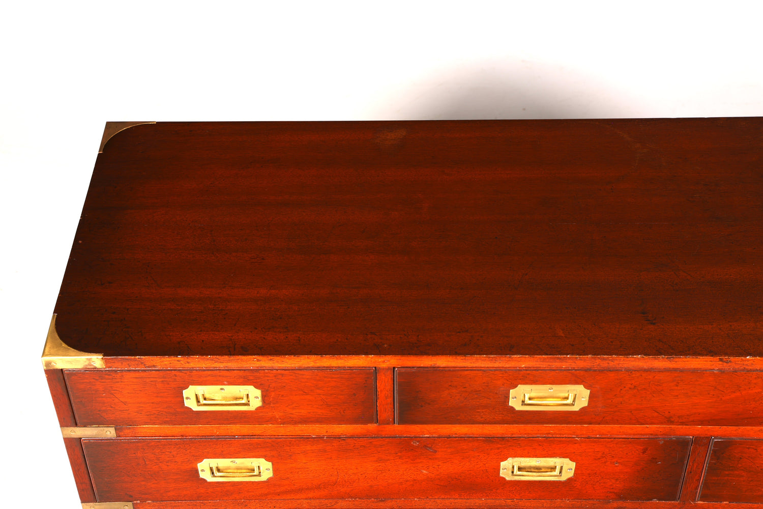 Traumhaftes Maritimes Sideboard Englische Military Chest Schiffskommode Antik Schrank Kolonial Vintage