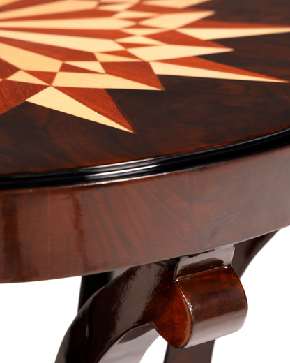 Wunderschöner Art Deco Stil Couchtisch Antik Stil Luxus Beistelltisch Wohnzimmer Ablagetisch