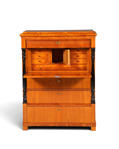 Wunderschöner Original Biedermeier Sekretär um 1860 Englisch Kommode Antik Bürokommode