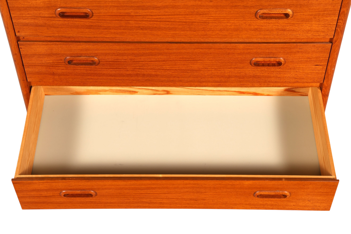 Traumhafte Mid Century Kommode Teak Holz Sideboard Vintage Schubladen Kommode Wäschekommode