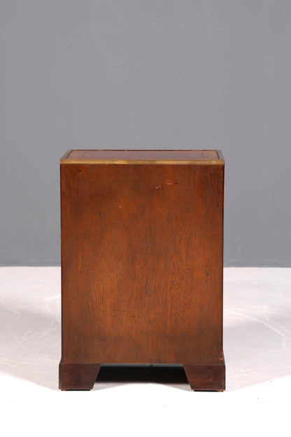 Traumhafte Maritime Kommode Englischer Schiffs Nachttisch Englisch Antik Ablagetisch 1 von 2