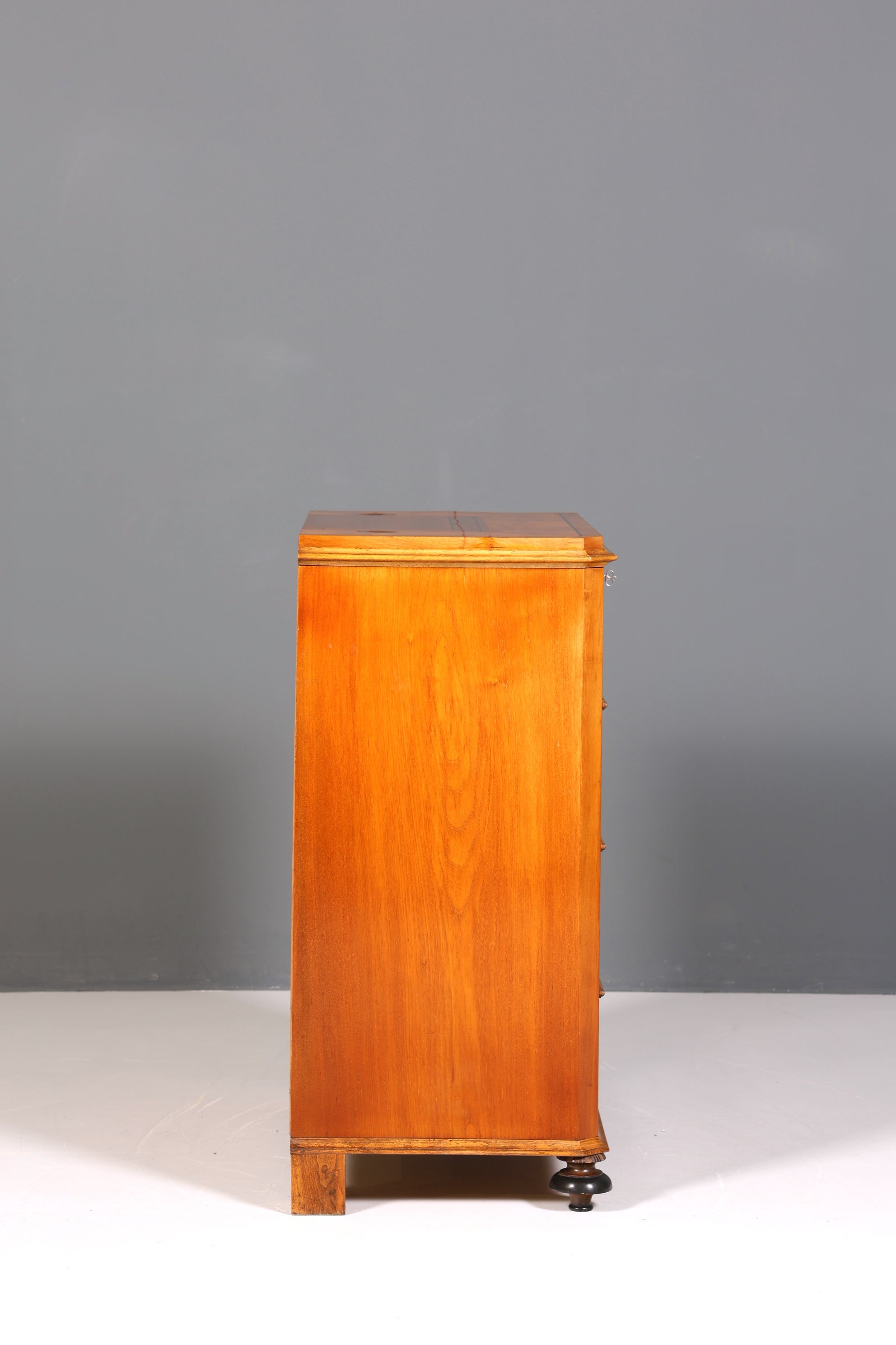 Wunderschöner Biedermeier Sekretär Antik Kommode Louis Philippe Office Schreibkommode