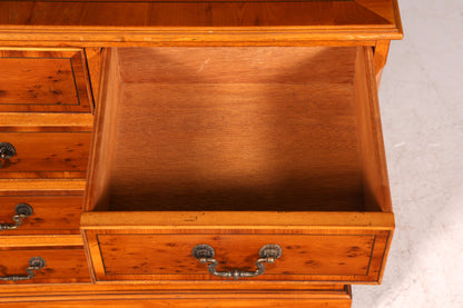 G021 Finish cm Wunderschöne Englische Kommode Holz TV Schrank Antik Sideboard