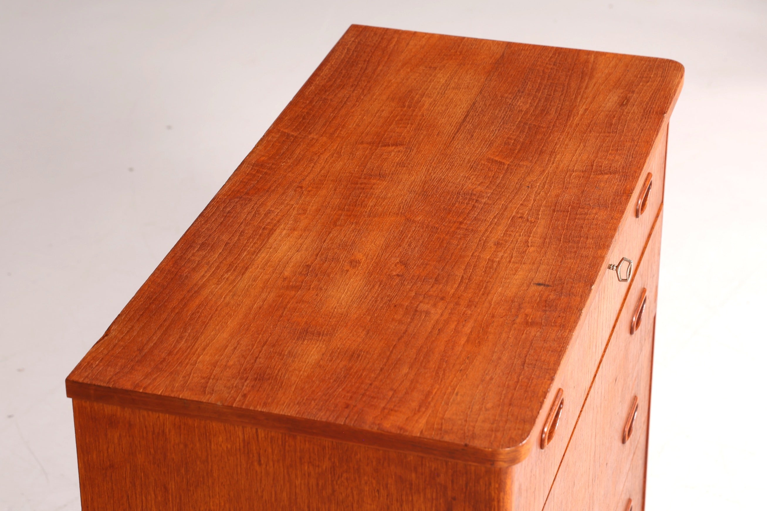 Stilvolle Mid Century Kommode Teak Holz Sideboard Vintage Schubladen Kommode