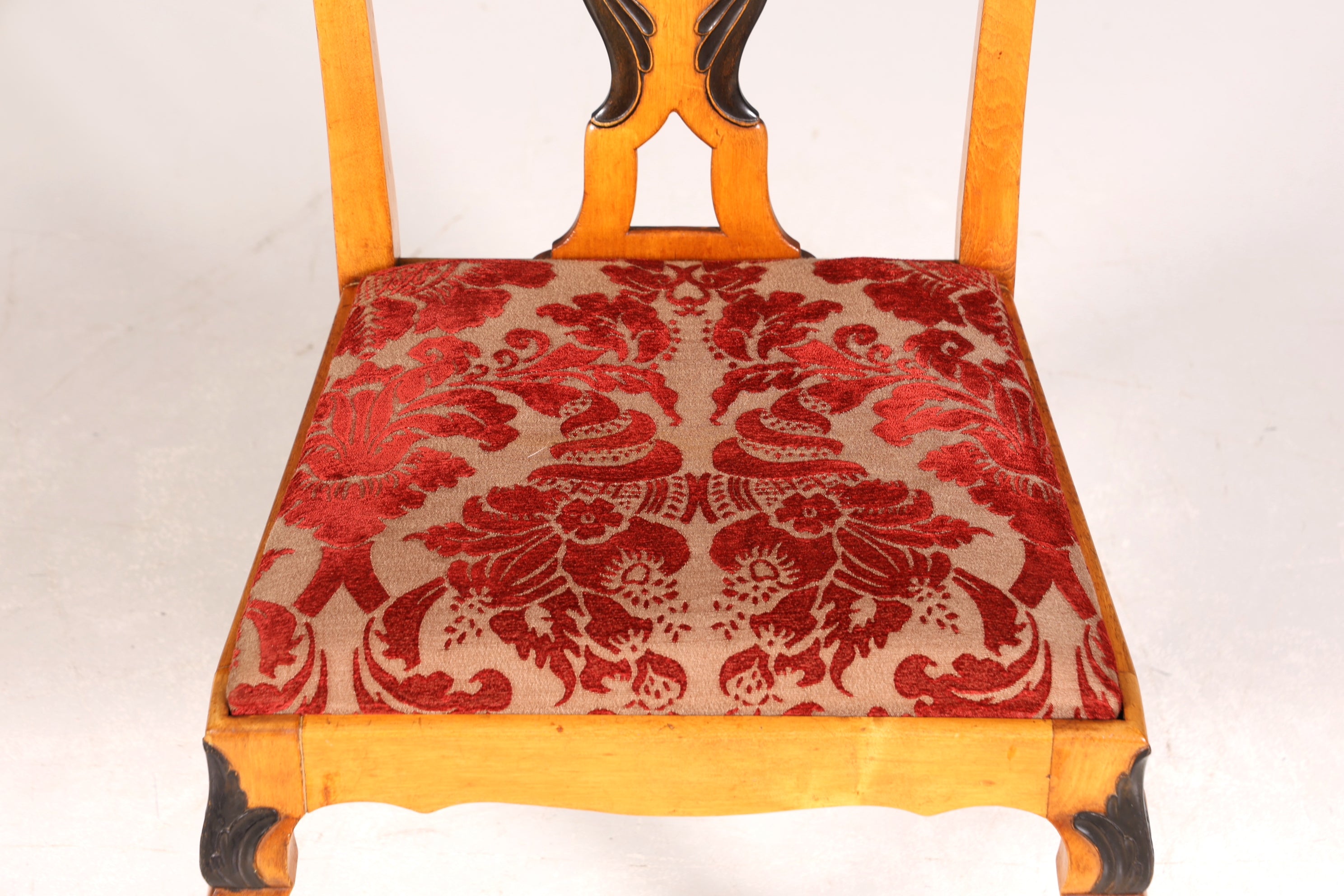 6x Traumhafte Stühle im Biedermeier Stil Antik Stuhl Set Jugendstil Küchenstühle Esszimmer Stühle