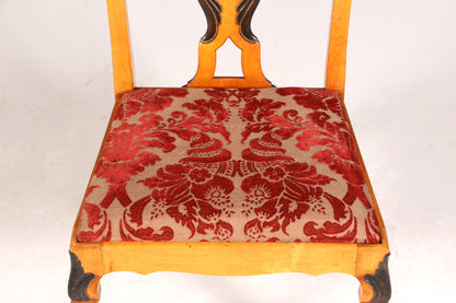 6x Traumhafte Stühle im Biedermeier Stil Antik Stuhl Set Jugendstil Küchenstühle Esszimmer Stühle