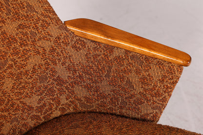 Wunderschöner Mid Century Stuhl Retro Armlehnstuhl Cocktailstuhl Küchenstuhl Sekretär Stuhl 4 von 4