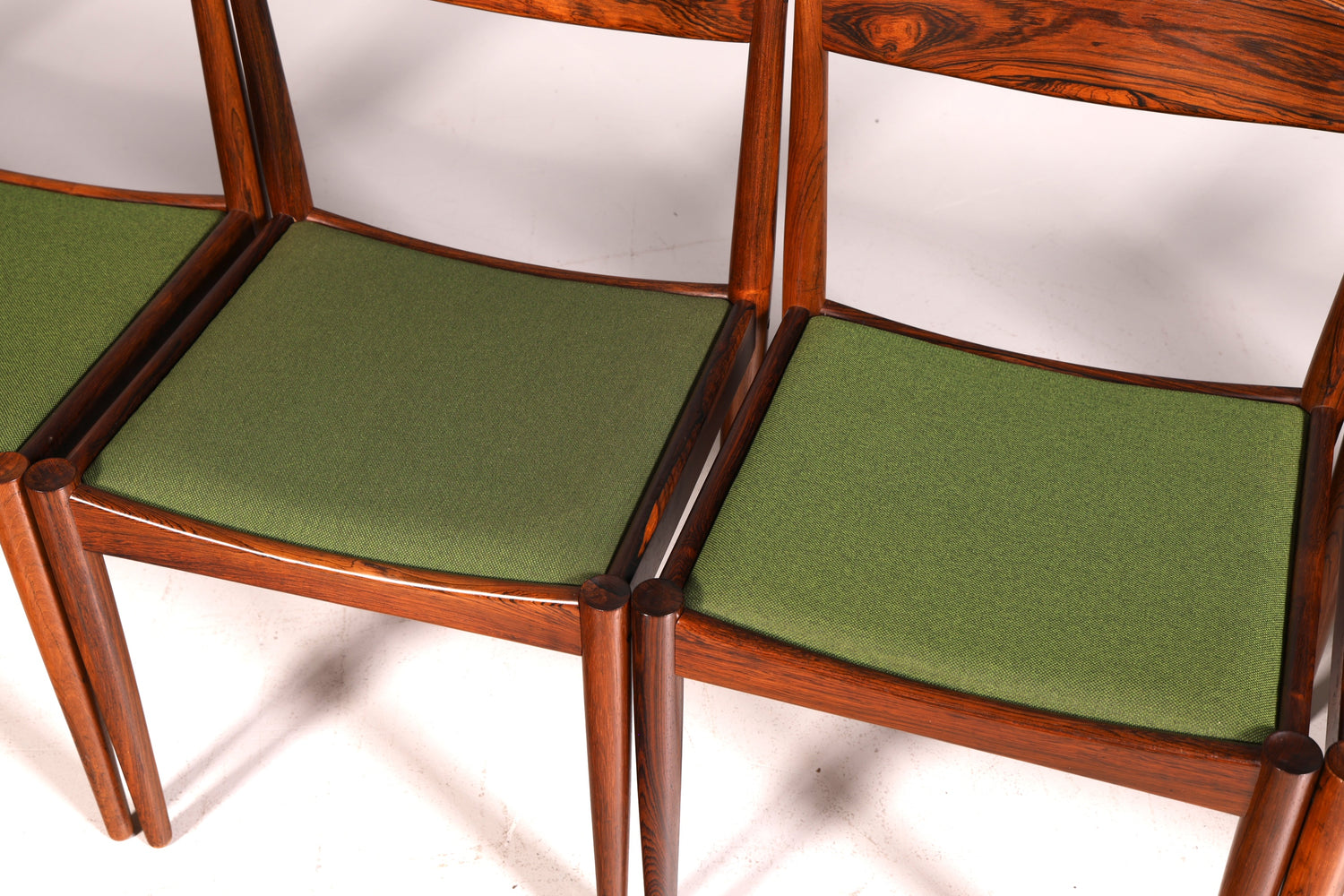 6x Mid Century Palisander Holz Stühle Henry W. Klein Bramin Made in Denmark Danish Design