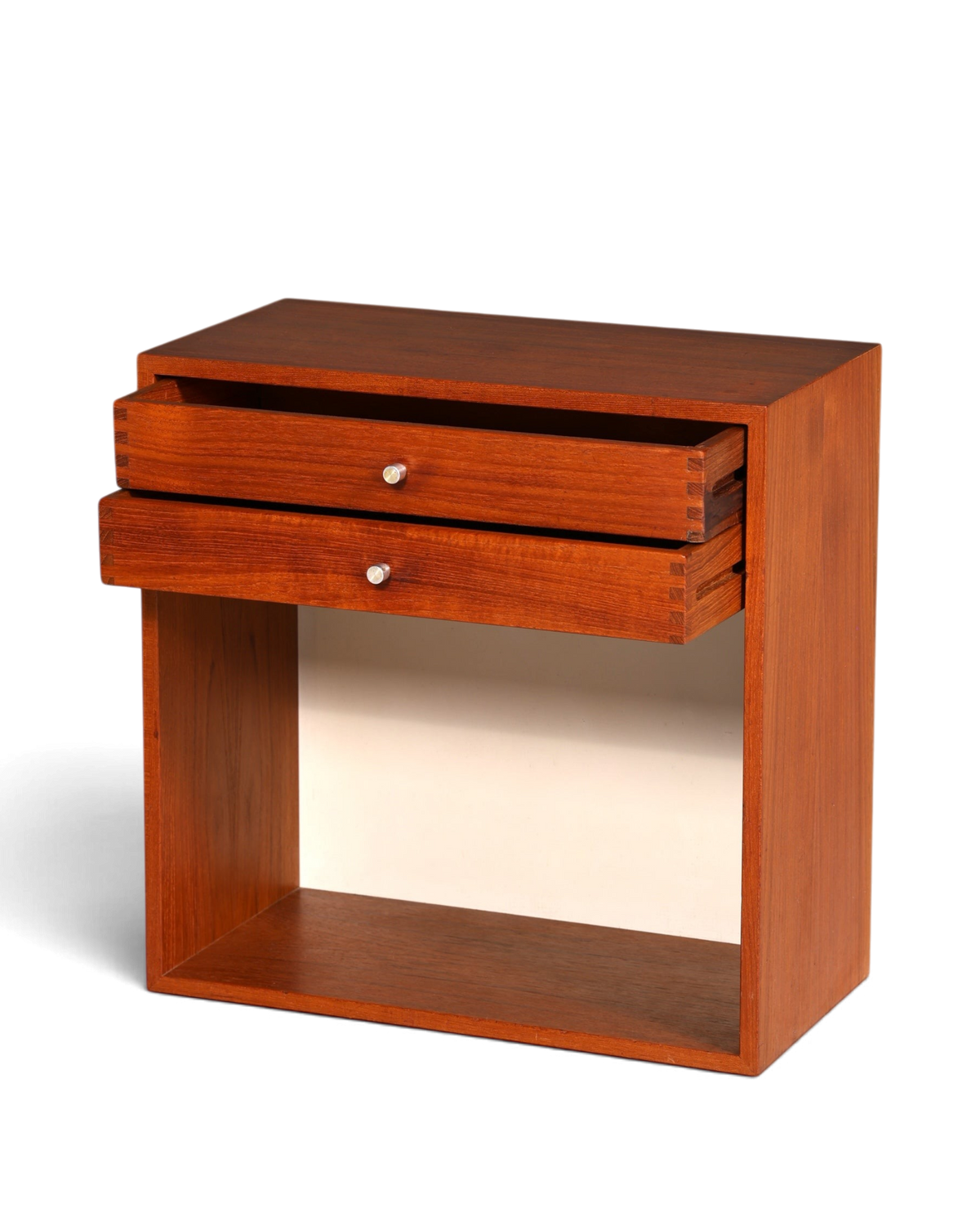 Wunderschöne Mid Century Teak Holz Nachttisch Danish Design Flurkommode Kommode 60s