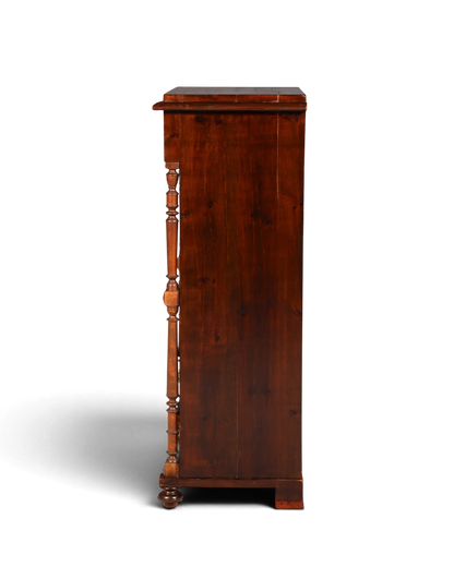 G782 Finish Wunderschöner Gründerzeit Sekretär Kommode Jugendstil Schubladenkommode Antik Vertiko (Kopie)