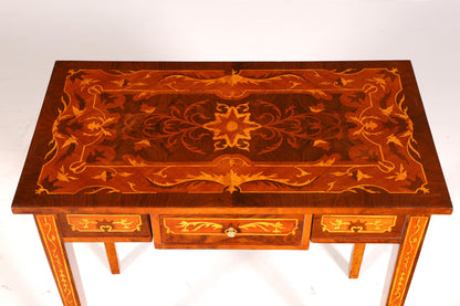Traumhafter filigraner Schreibtisch French Desk Antik Stil Bürotisch Barock Stil Office Desk Vintage