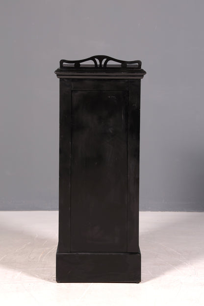 Stilvoller Jugendstil Rollladenschrank Antik Apothekerschrank Büroschrank Aktenschrank Holz