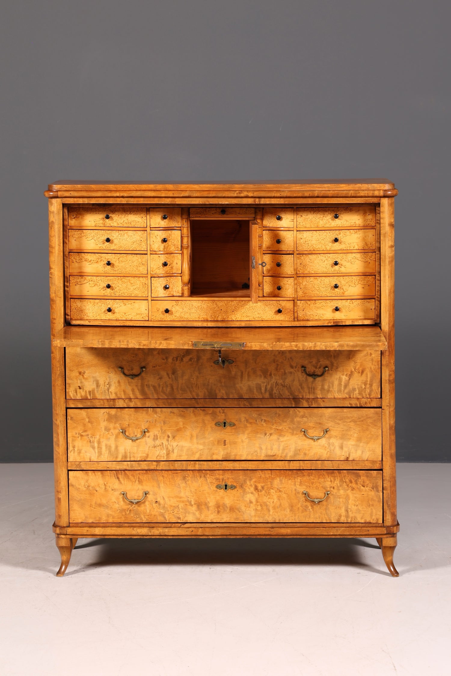 Traumhafter Sekretär im Biedermeier Stil um 1930 Schreibmöbel echt Holz Vertiko Kommode Schubladenkommode