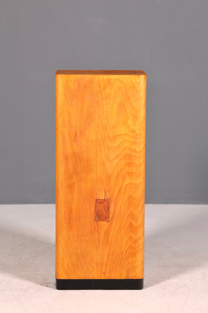 Wunderschöner Mid Century Rollladenschrank Bauhaus Aktenschrank Art Deco Büroschrank Apothekerschrank