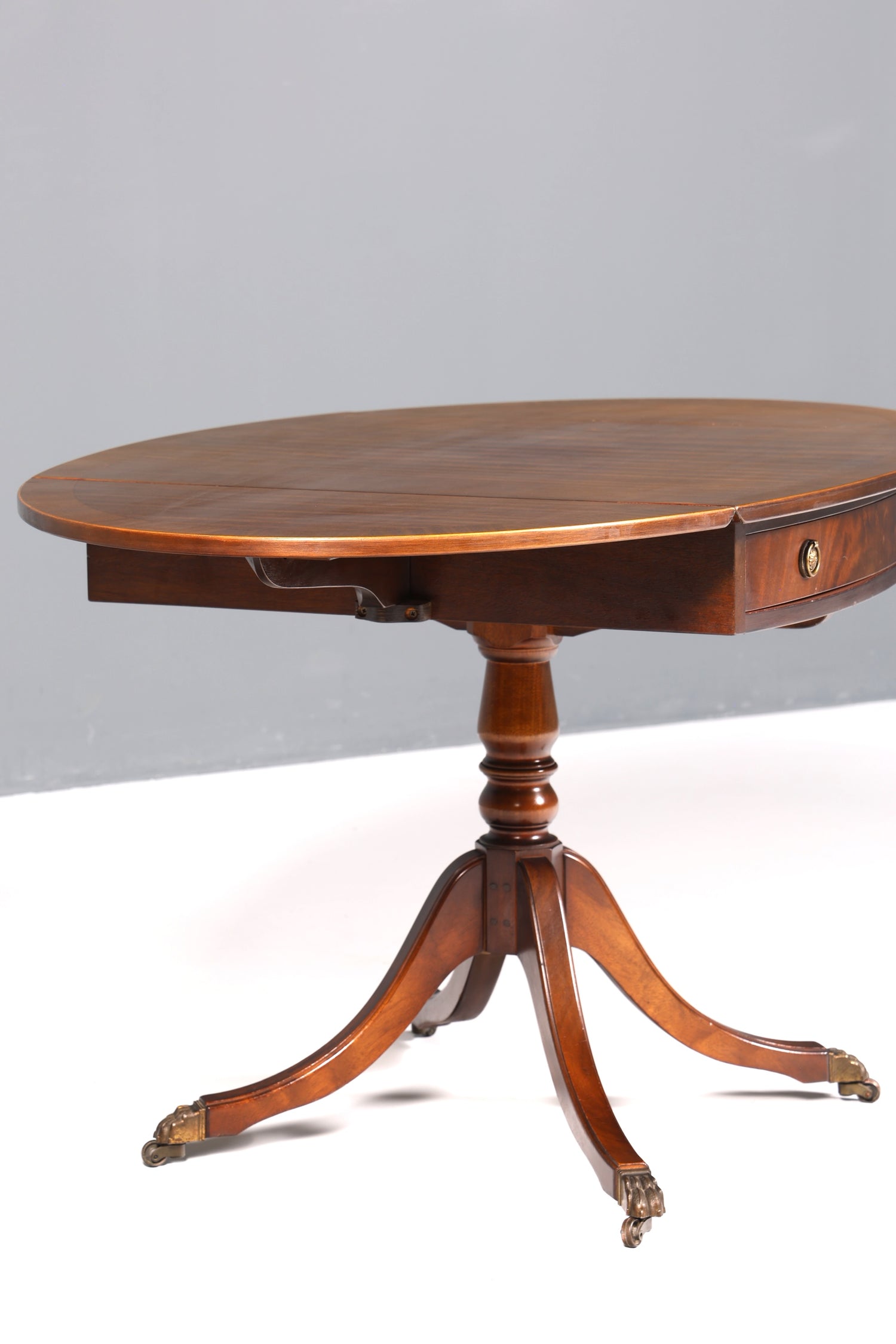 Wunderschöner Englischer Tisch ausklappbarer Esstisch Regency Antik Stil 60s Küchentisch Schreibtisch