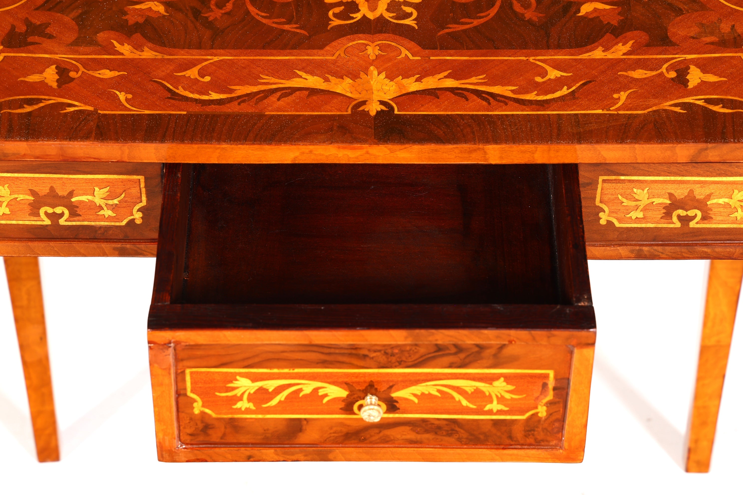 Traumhafter filigraner Schreibtisch French Desk Antik Stil Bürotisch Barock Stil Office Desk Vintage