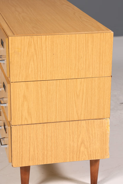 Wunderschöne Mid Century Kommode Vintage Bauhaus Apotheker Schrank Retro Schubladenkommode