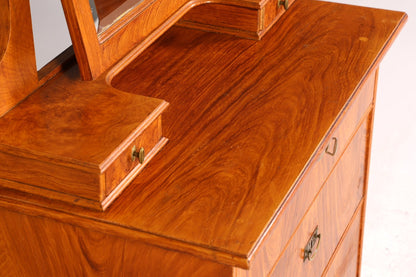 Wunderschöne Jugendstil Kommode Antik Sideboard mit Spiegel Aufsatz Flurkommode