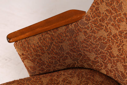 Wunderschöner Mid Century Stuhl Retro Armlehnstuhl Cocktailstuhl Küchenstuhl Sekretär Stuhl 4 von 4