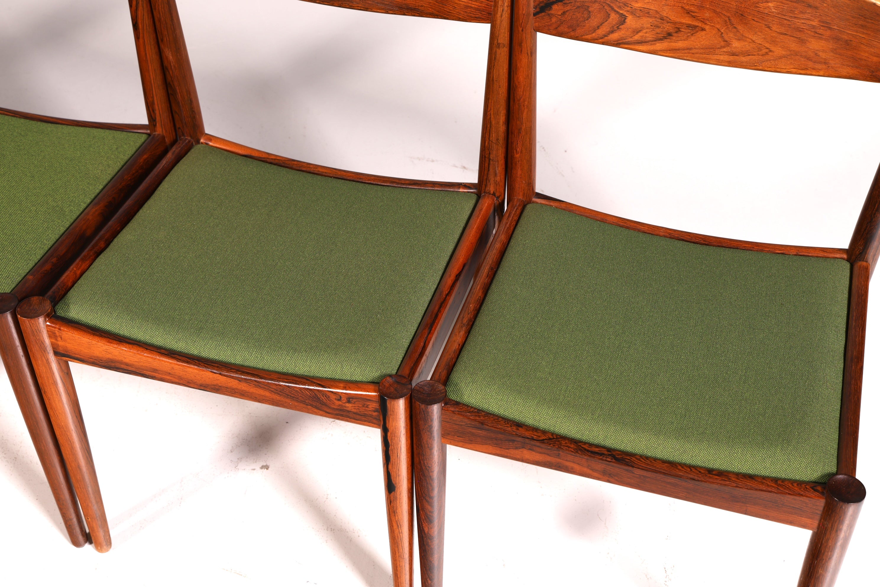 6x Mid Century Palisander Holz Stühle Henry W. Klein Bramin Made in Denmark Danish Design