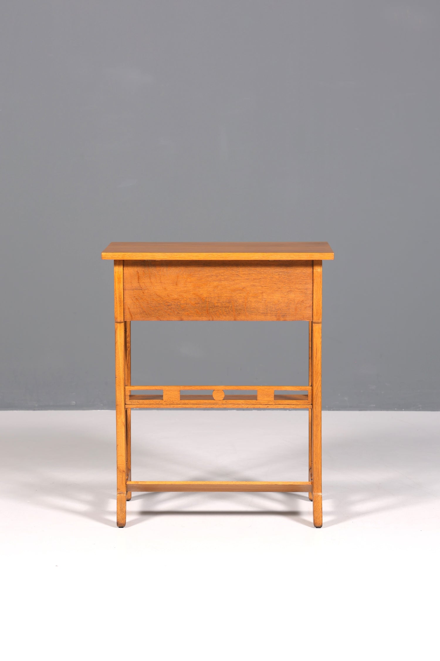 Wunderschöner Jugendstil Nähtisch Antik Beistelltisch um 1910 echt Holz Ablagetisch Kommode