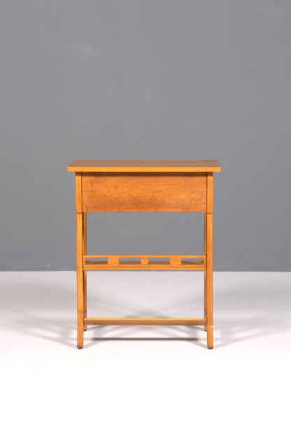 Wunderschöner Jugendstil Nähtisch Antik Beistelltisch um 1910 echt Holz Ablagetisch Kommode