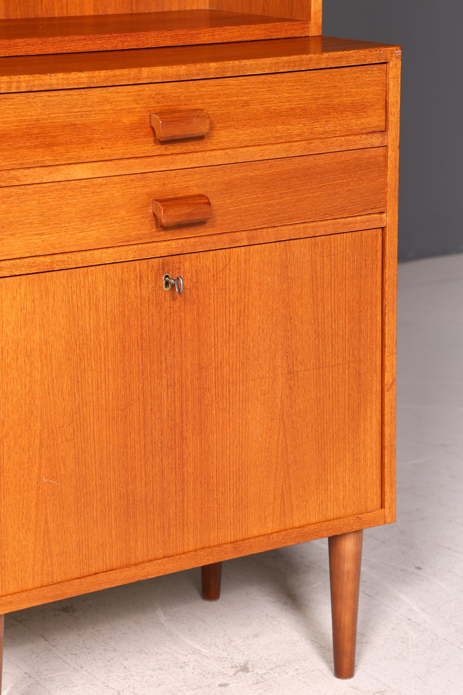 Stilvolles Mid Century Regal Danish Design Schrank Kommode 60er Jahre Vintage Retro Holz