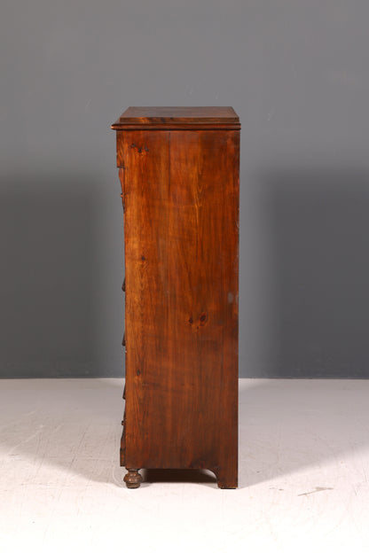 Wunderschöner Gründerzeit Sekretär Kommode Jugendstil Schubladenkommode Antik Vertiko Massiv Holz um 1890