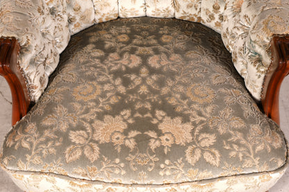 Wunderschöner Chippendale Sessel Antik Barock Stil Chesterfield Armlehnsessel 1 von 2