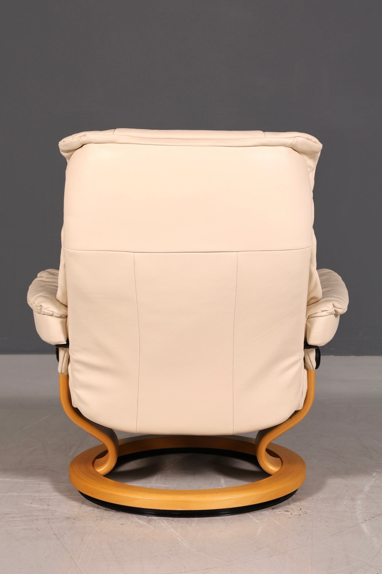 Original Stressless Mayfair Relax Sessel mit Hocker Echt Leder Komfort Design