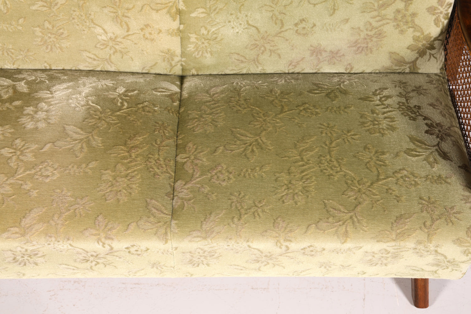 Wunderschönes Chippendale Sofa Barock Stil Wiener Geflecht Schlafsofa 3-Sitzer Couch Gästebett