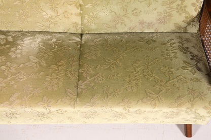 Wunderschönes Chippendale Sofa Barock Stil Wiener Geflecht Schlafsofa 3-Sitzer Couch Gästebett
