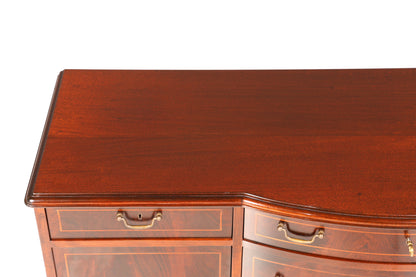 Wunderschönes Englisches Sideboard Mahagoni Schrank Antik 60s Buffetschrank Kommode 2 von 2
