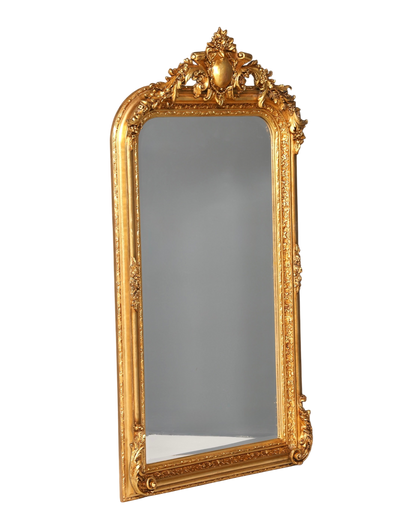Stilvoller Prunk Barock Stil Wandspiegel Ornamenten Gold Spiegel Flurspiegel Spiegel