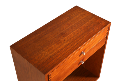 Wunderschöne Mid Century Teak Holz Nachttisch Danish Design Flurkommode Kommode 60s