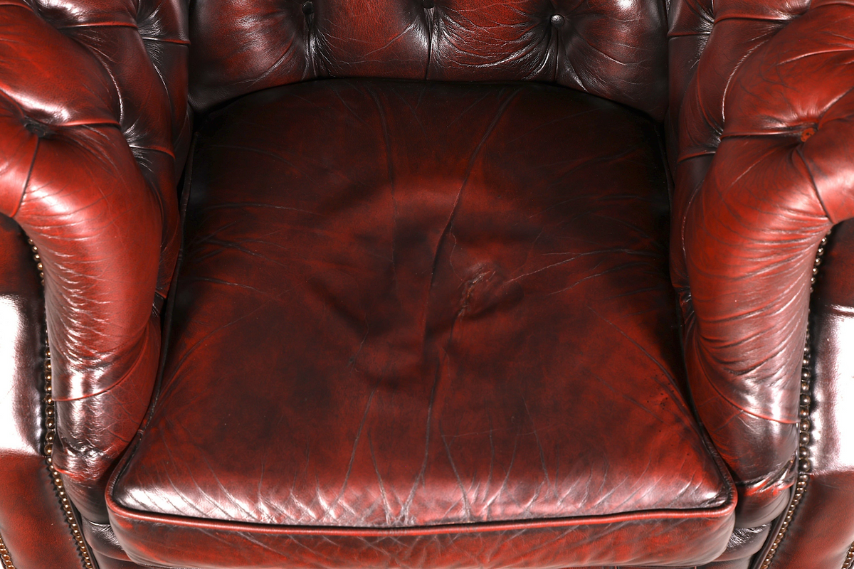 G549 Finish cm Wunderschöner Original Chesterfield Centurion Sessel Englischer Armlehnsessel Englisch Herrensessel (Kopie 2)