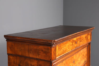 F941 Finish Wunderschönes Gründerzeit Vertiko Louis Philippe Kommode um 1880 Schubladenkommode