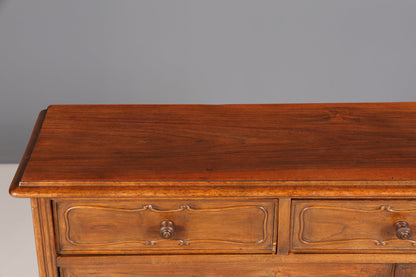 Traumhafte Chippendale Vitrine Sideboard  Regal Barock Stil Schrank Antik Glasvitirne