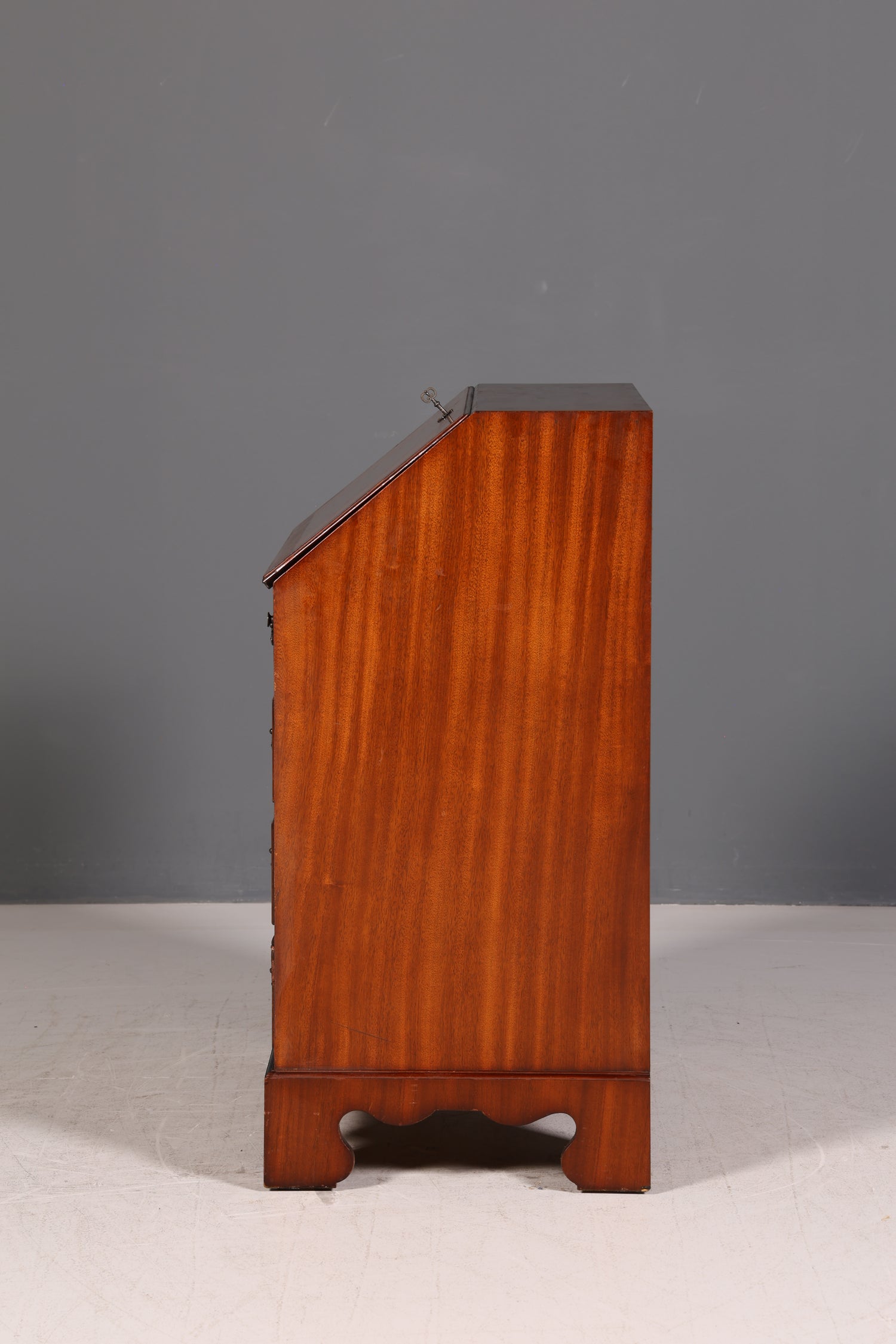 Wunderschöner Englischer Sekretär Schreibkommode Echt Holz Schreibtisch Kommode Antik Stil Vintage