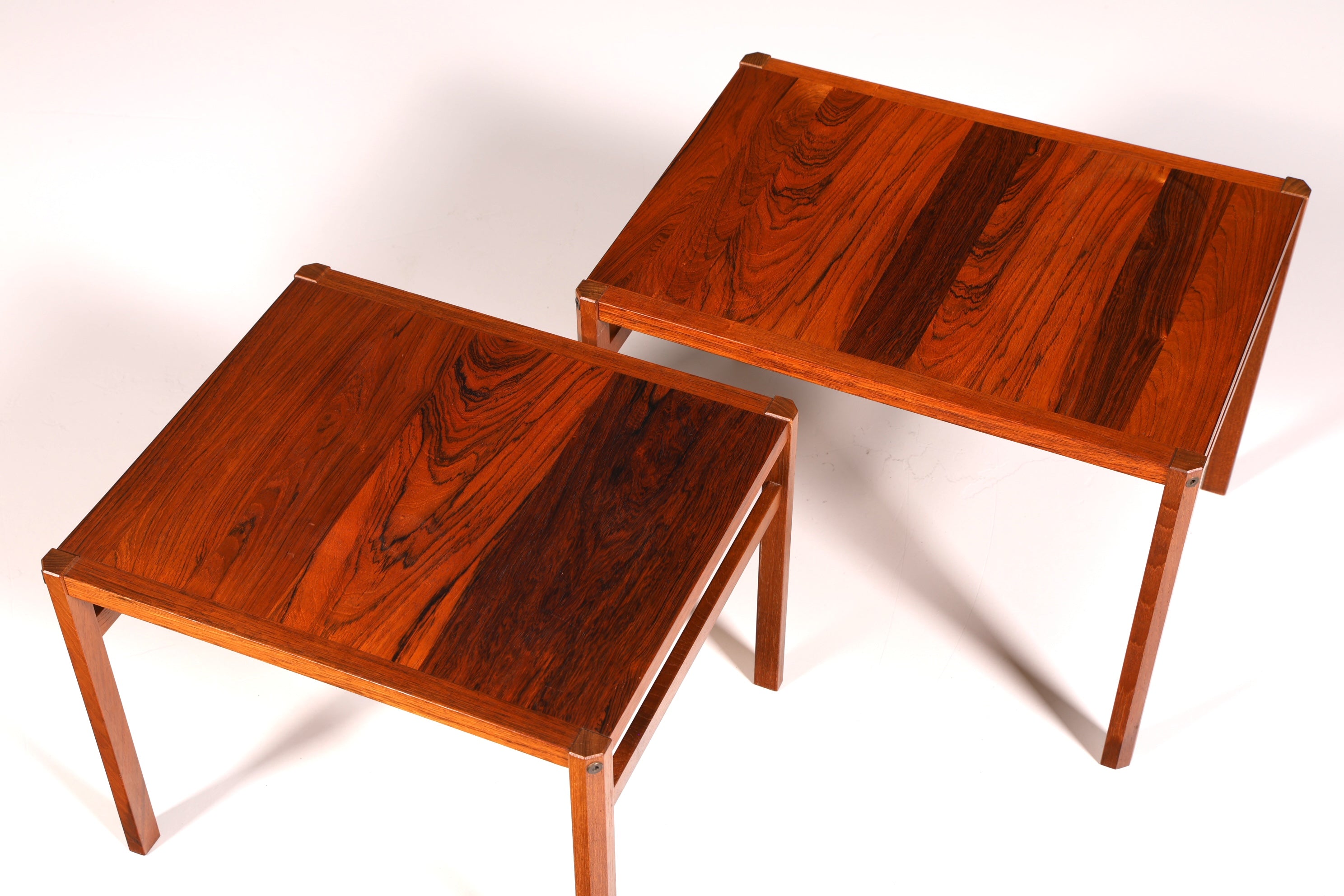 Filigranes Mid Century Tisch Set Couchtisch 2er Satz Ablagetisch Beistelltisch Satztische Vintage