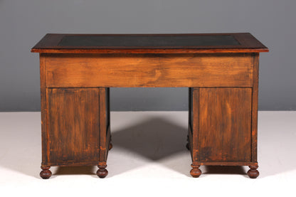 Traumhafter Jugendstil Schreibtisch Gründerzeit Bürotisch echt Holz Desk Office Table