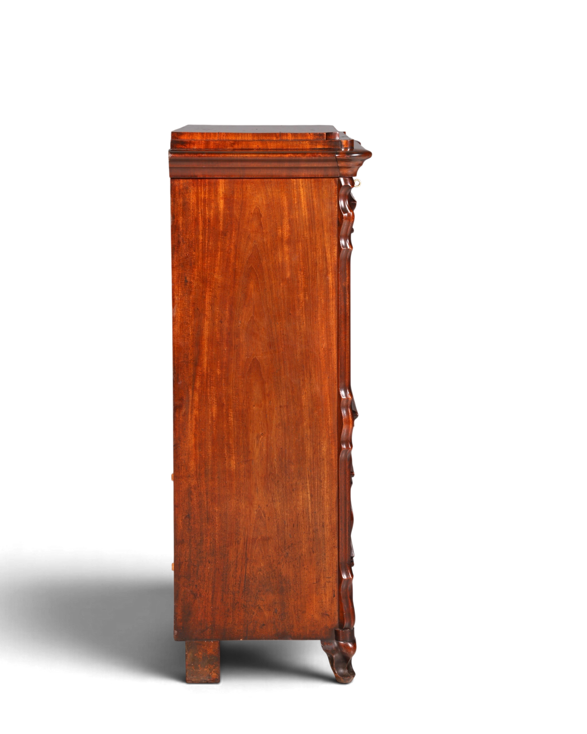 Wunderschöner Louis Philippe Sekretär Vertiko Highboard Schreibsekretär Biedermeier Massivholz um 1880