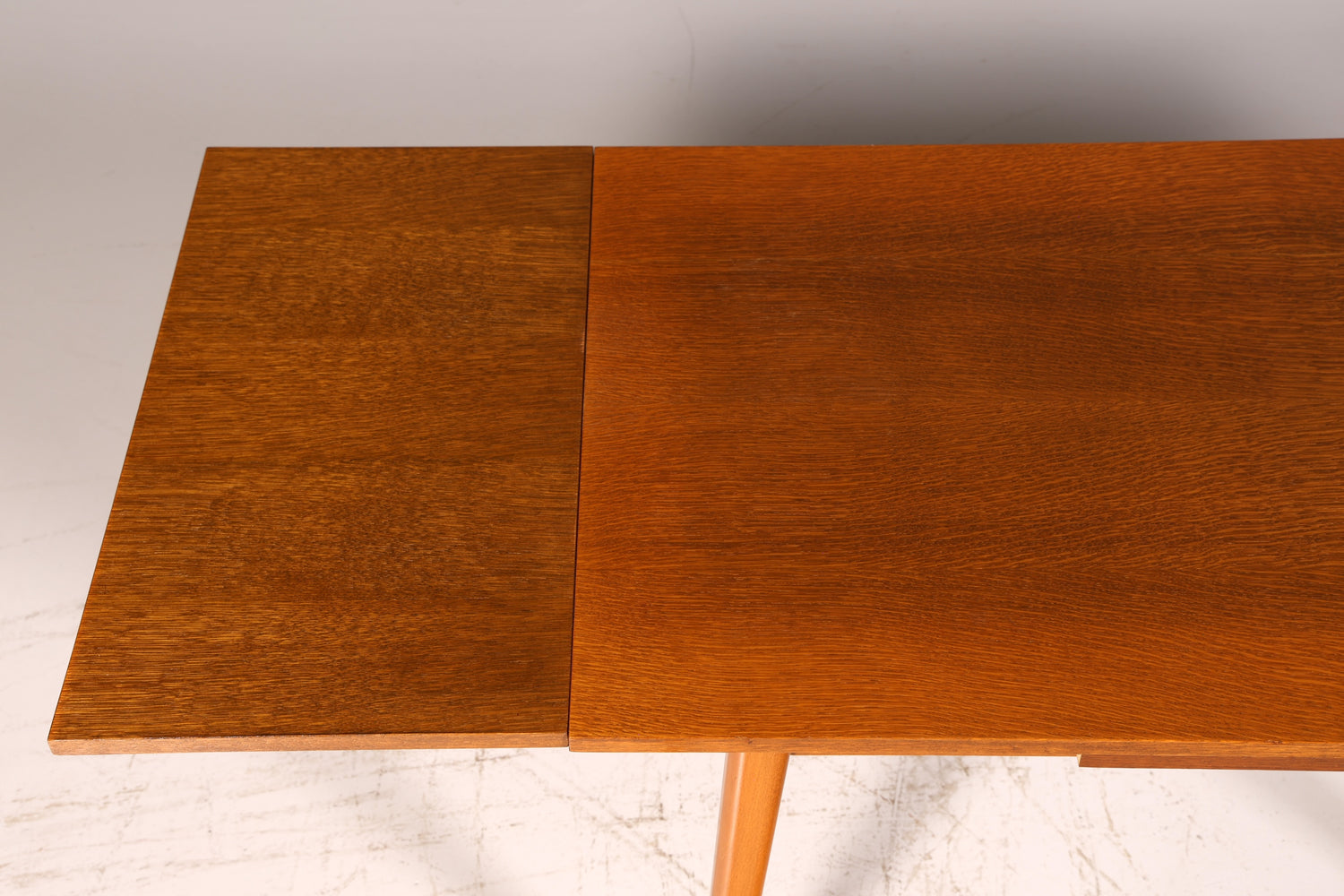 Wunderschöner Mid Century Küchentisch Vintage Tisch ausziehbar höhenverstellbar Esstisch 60s Holz