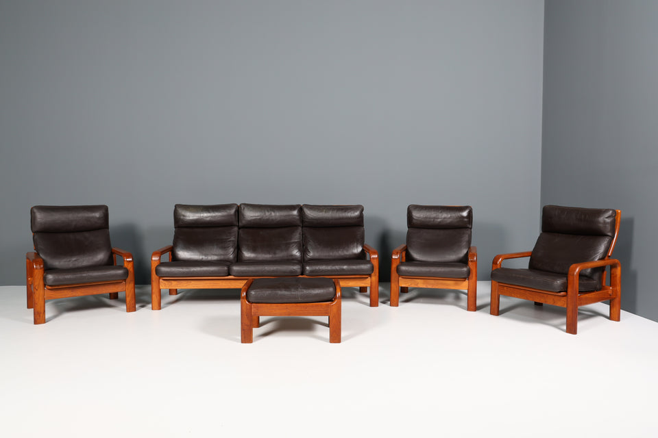 L. Olsen & Son Design Sessel Danish Teak Holz Mid Century Armlehnsessel 1 von 3