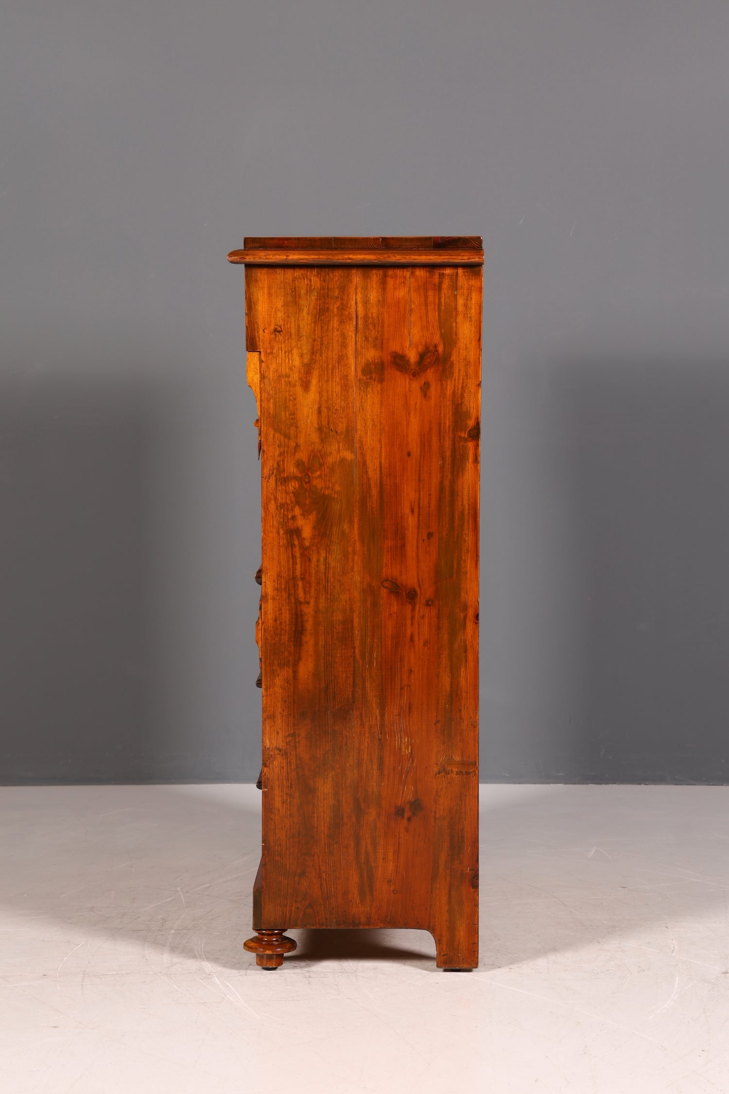 G442 Finish Wunderschöner Gründerzeit Sekretär Kommode Jugendstil Schubladenkommode Antik Vertiko (Kopie)