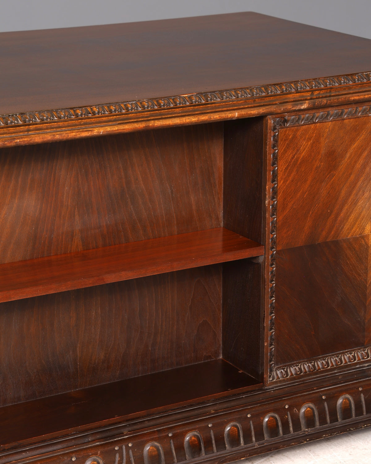 Imposanter Neorenaissance Schreibtisch Herrenzimmer Bürotisch Antik Office Table Echtholz
