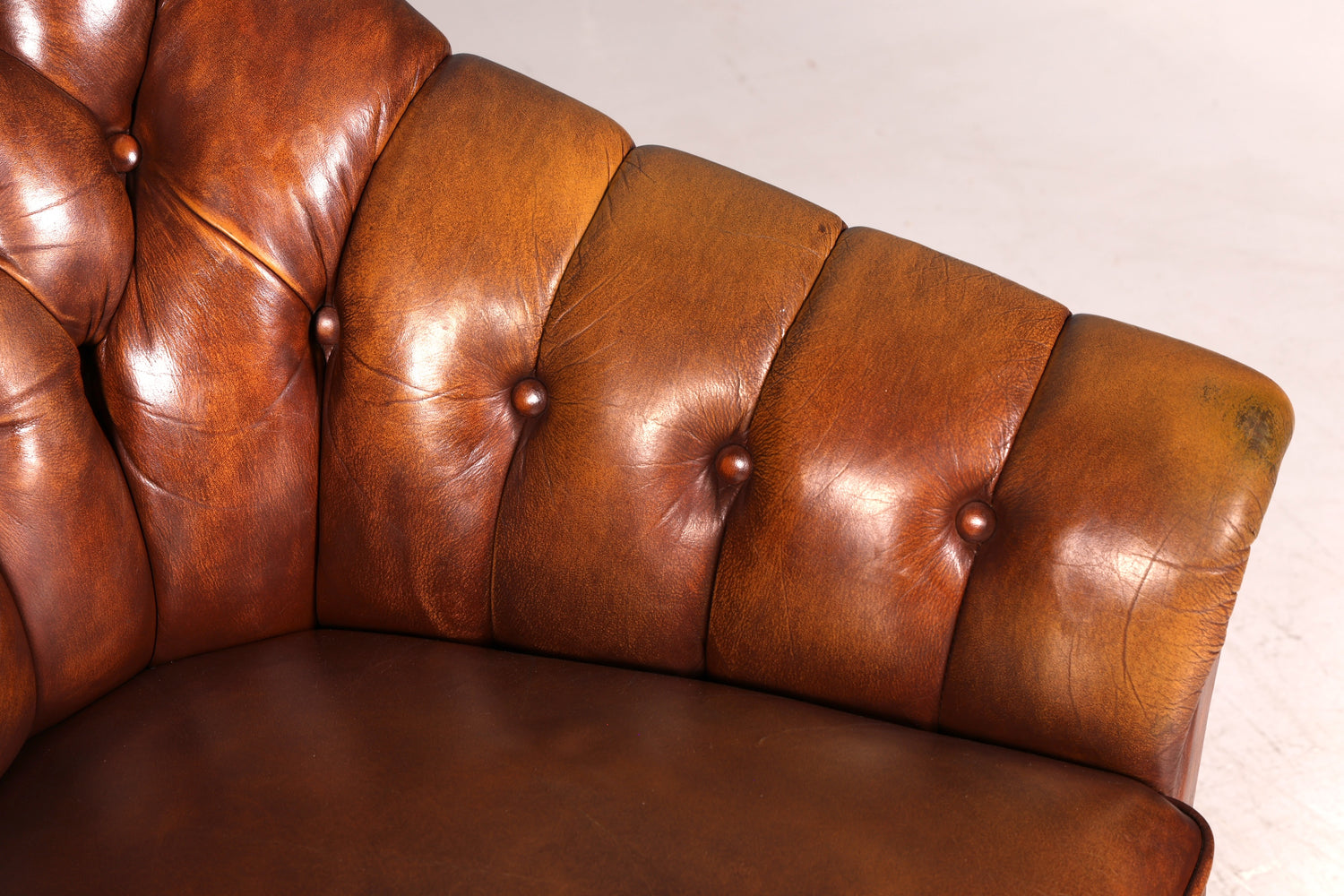 G449 Finish Stilvoller Original Chesterfield Sessel Englischer Armlehnsessel Englisch Herrensessel (Kopie)